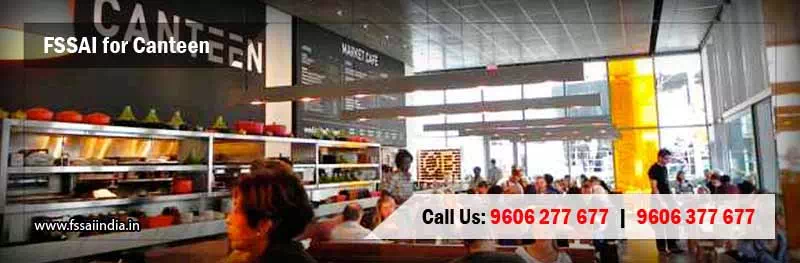FSSAI registration for Canteen