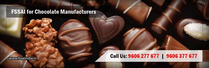 FSSAI registration for Chocolate Manufacturers