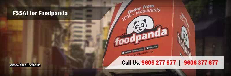 FSSAI registration for Foodpanda