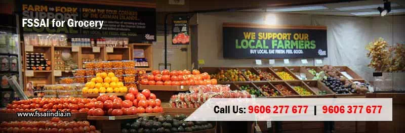 FSSAI registration for Grocery
