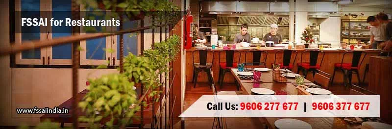 FSSAI registration for Restaurants