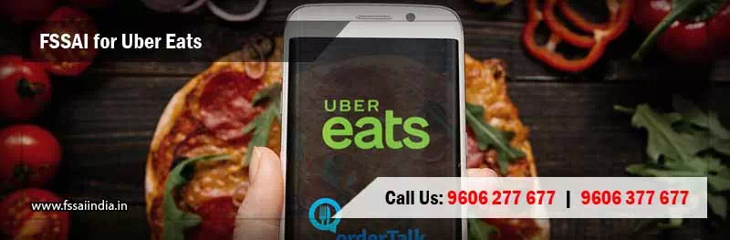 FSSAI registration for Uber Eats
