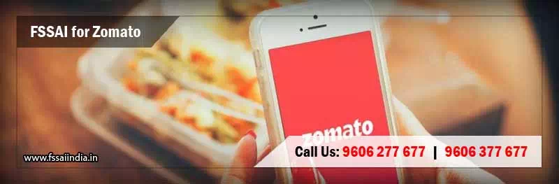 FSSAI registration for Zomato