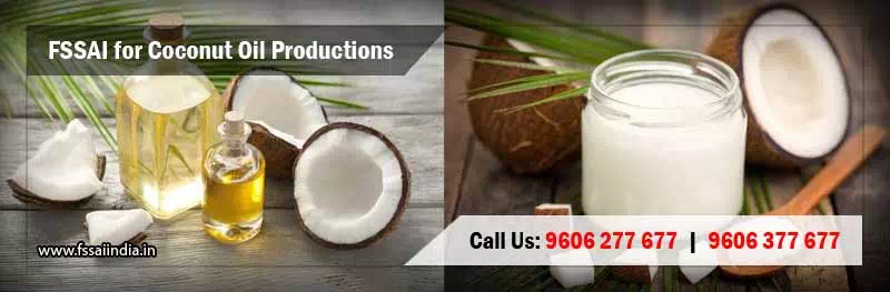 FSSAI registration for Coconut Oil Manufacturers